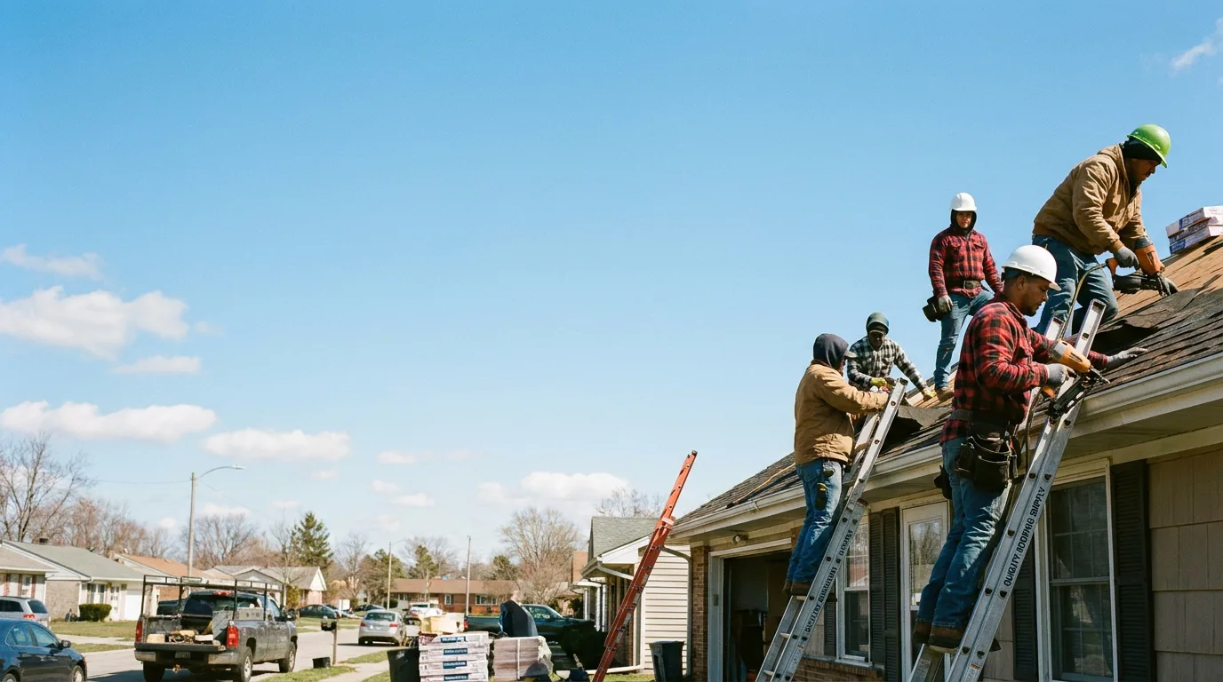 Roofing in Bonnie, IL near me